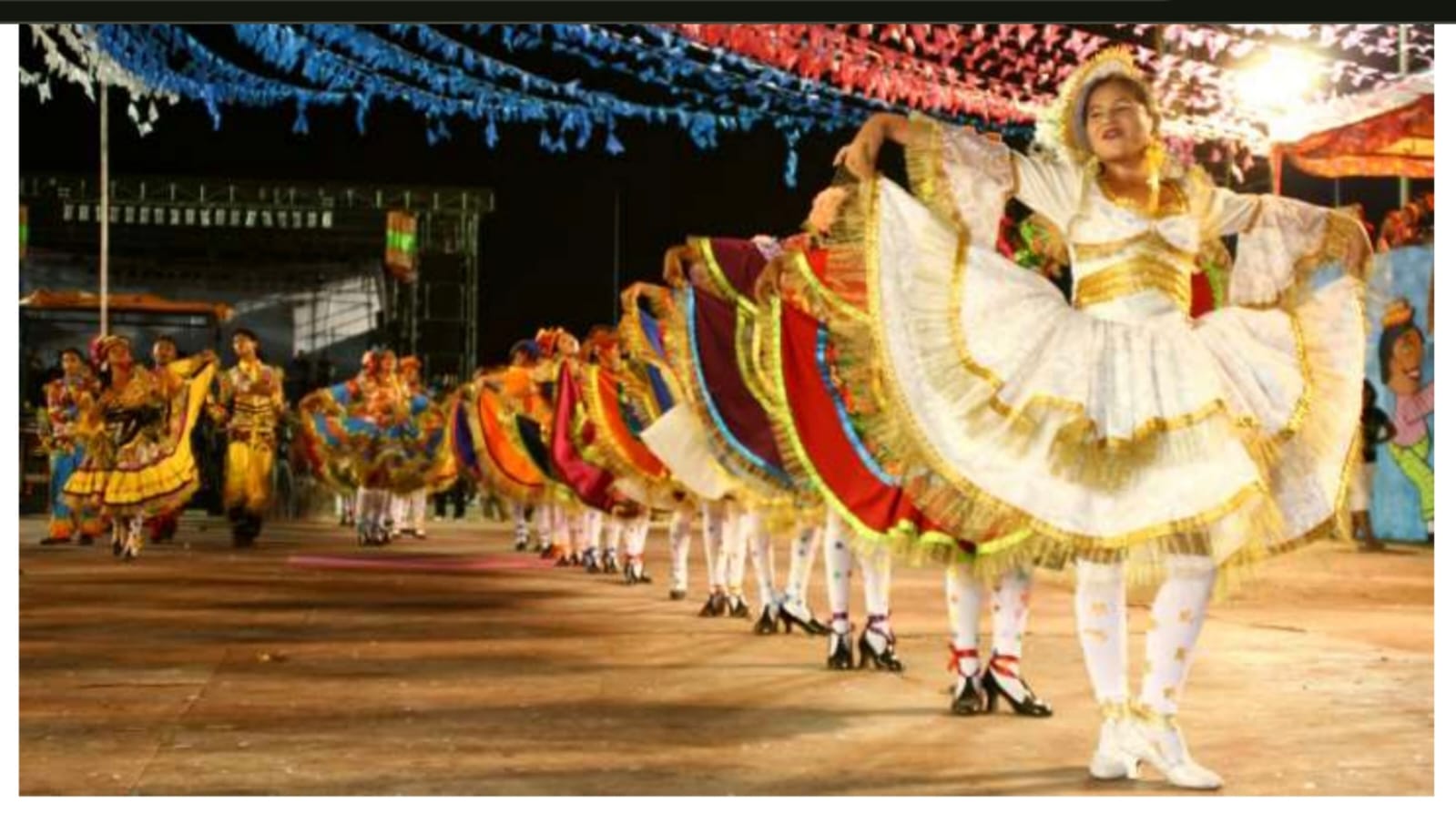 Estrela do Luar em 2008 com o tema A Feira de Caruaru: o encontro de toda nação nordestina