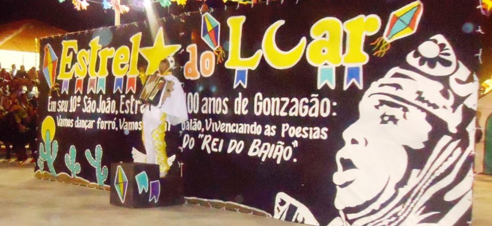 Estrela do Luar em 2012 com o tema Em seu 10º São João, Estrela traz 100 anos de Gonzagão